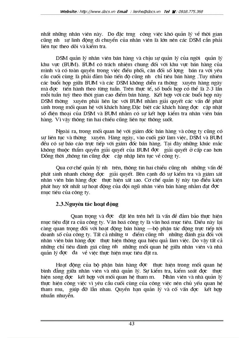 image for page Một số giải pháp hoàn thiện công tác quản lý mạng lưới nhân viên bán hàng của công ty TNHH Coca Cola Việt Nam chi nhánh miền bắc