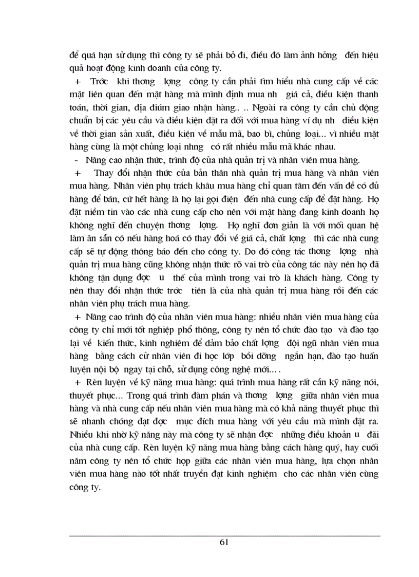 image for page Nâng cao chất lượng công tác quản trị mua hàng