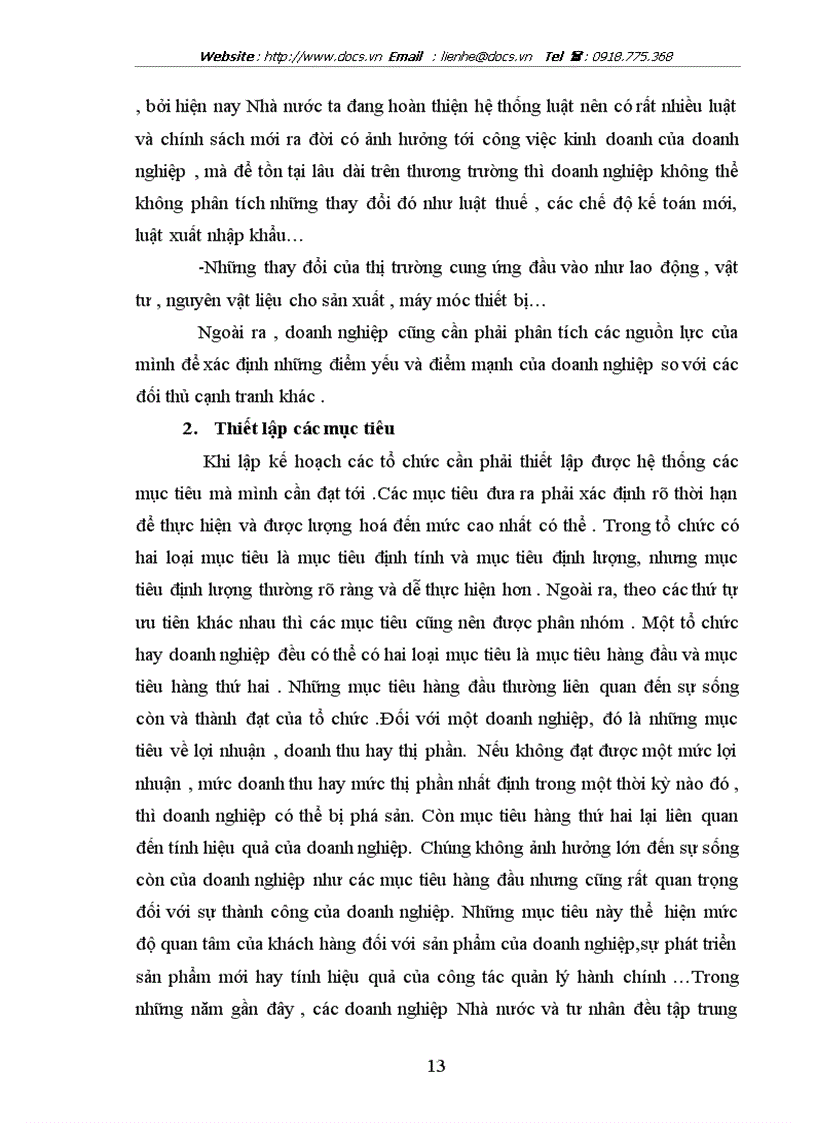 image for page Thực trạng lập kế hoạch sản xuất kinh doanh tại Công ty cổ phần may Thăng Long