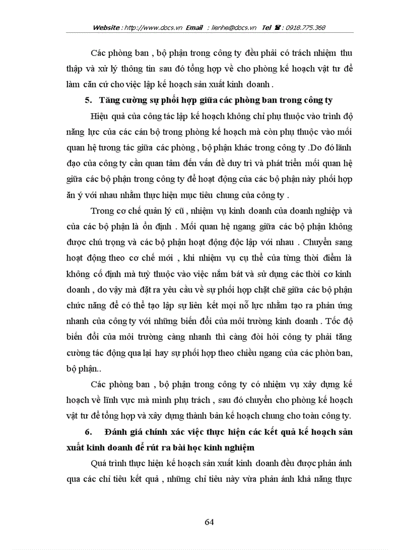 image for page Thực trạng lập kế hoạch sản xuất kinh doanh tại Công ty cổ phần may Thăng Long