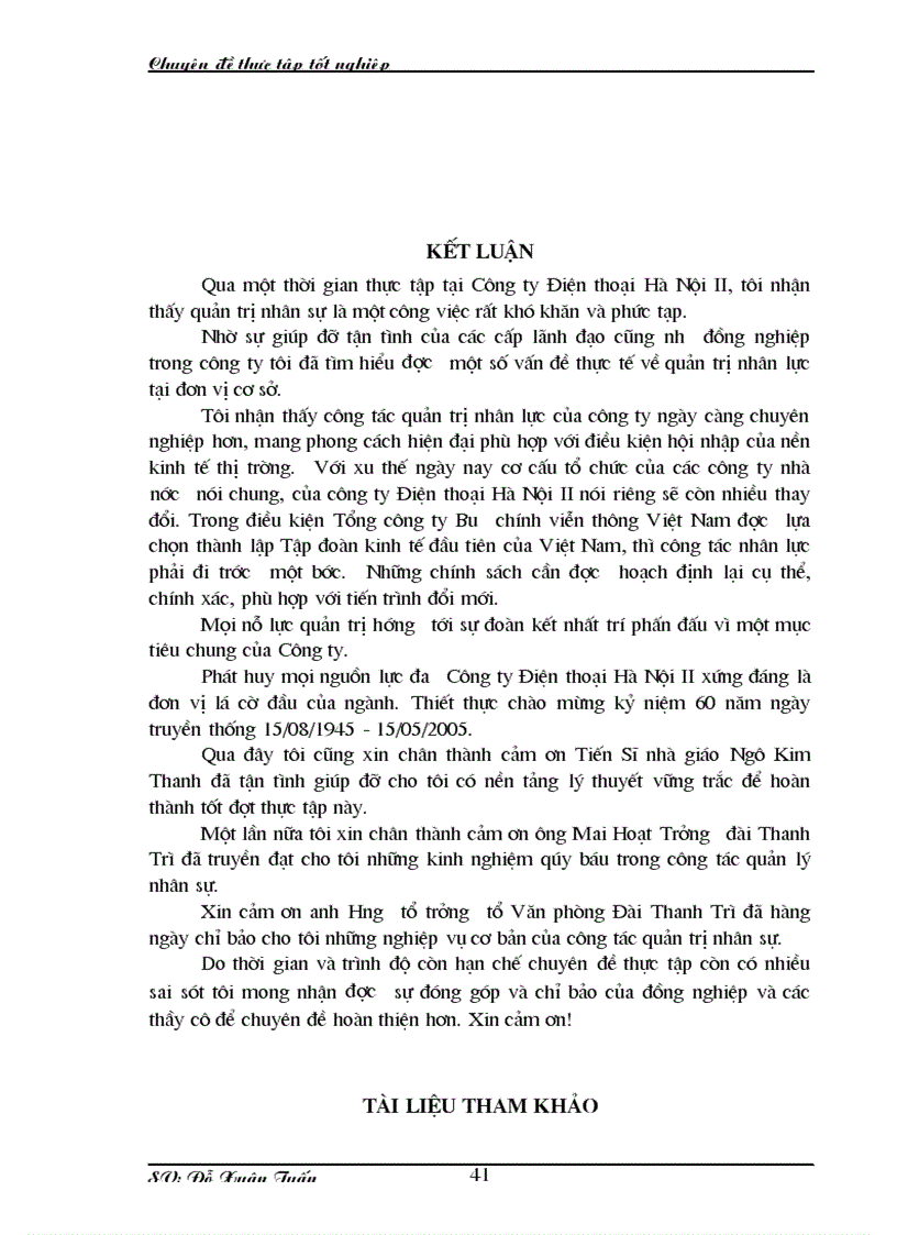 image for page Nâng cao hiệu quả sử dụng người lao động của công ty điện thoại Hà Nội