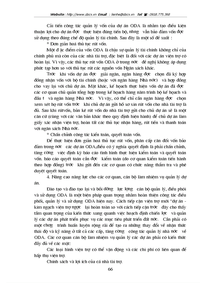 image for page Các giải pháp nhằm tăng cường khả năng quản lý các dự án ODA