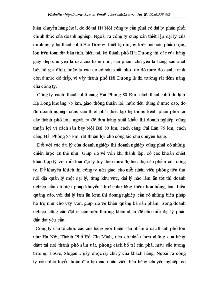 image for page Một số giải pháp phát triển thị trường tại công ty cổ phần giầy Cẩm Bình