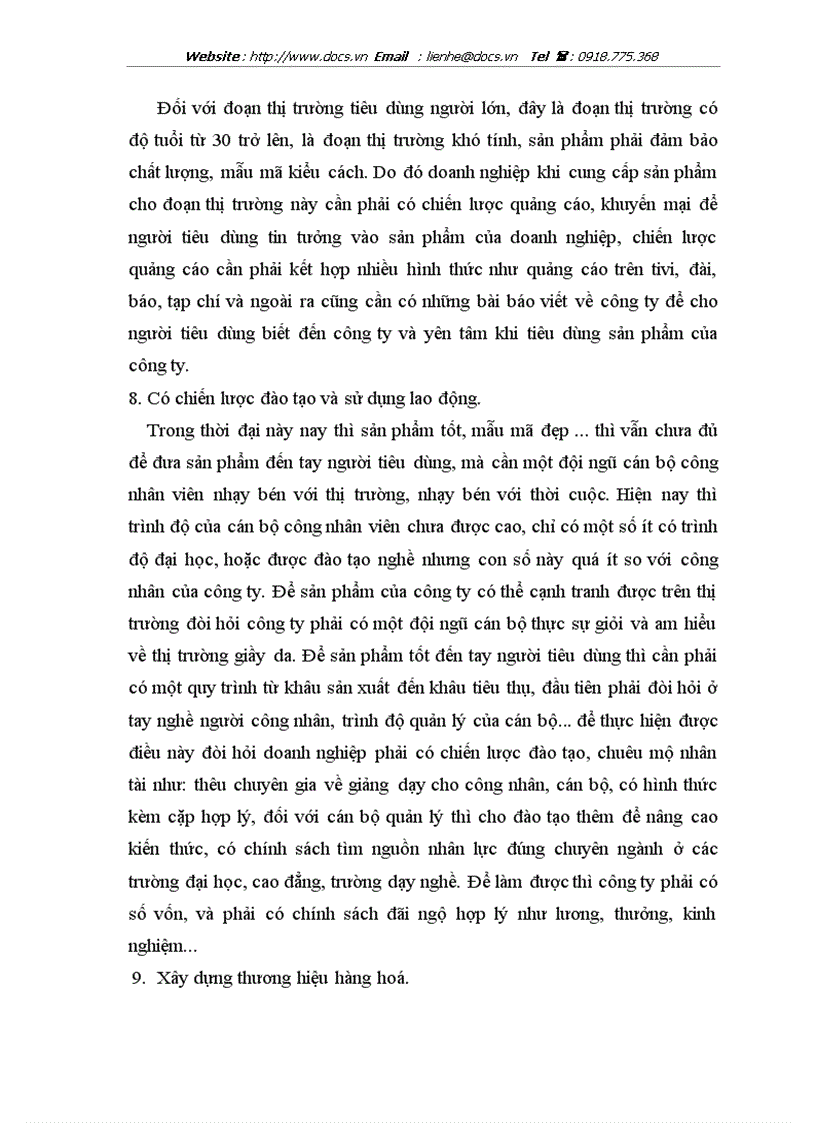 image for page Một số giải pháp phát triển thị trường tại công ty cổ phần giầy Cẩm Bình