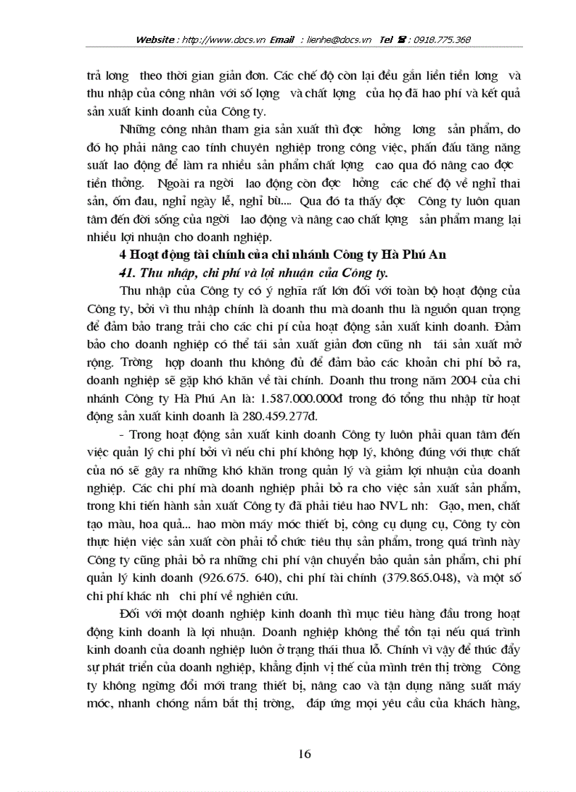 image for page Thực tập tại chi nhánh Công ty Hà Phú An