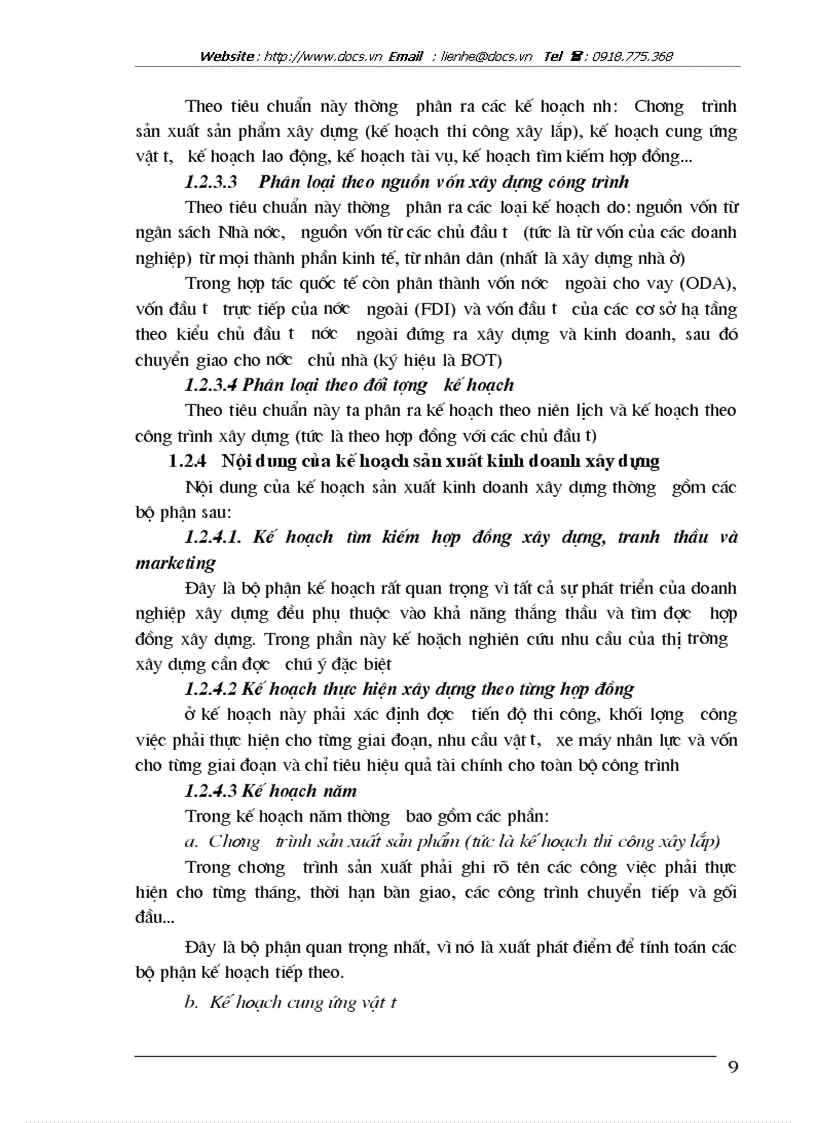 image for page Kế hoạch sản xuất và tiêu thụ sản phẩm của doanh nghiệp xây dựng