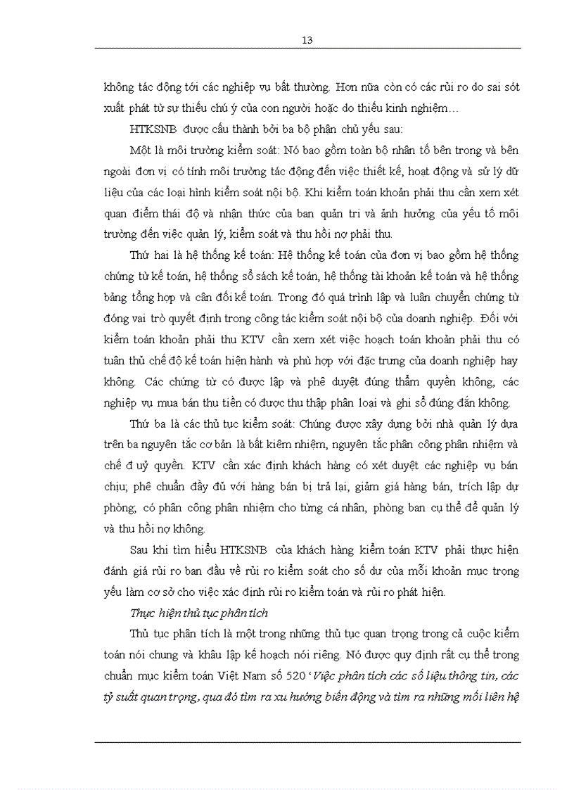 image for page Hoàn thiện kiểm toán khoản mục phải thu trong kiểm toán BCTC do Công ty TNHH dịch vụ Kiểm toán và Tư vấn UHY thực hiện