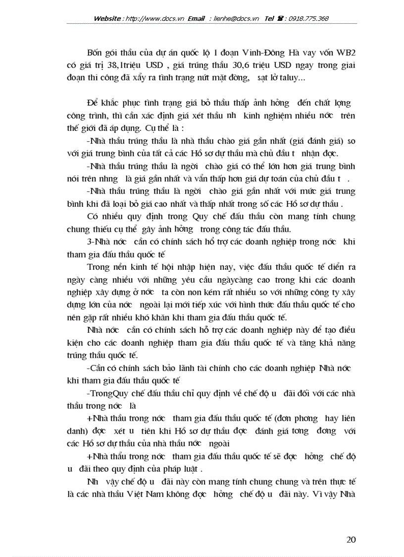 image for page Nâng cao hiệu quả đấu thầu ở trong xây dựng cơ bản