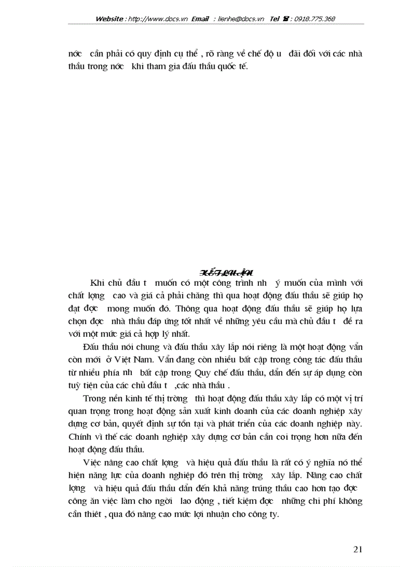 image for page Nâng cao hiệu quả đấu thầu ở trong xây dựng cơ bản