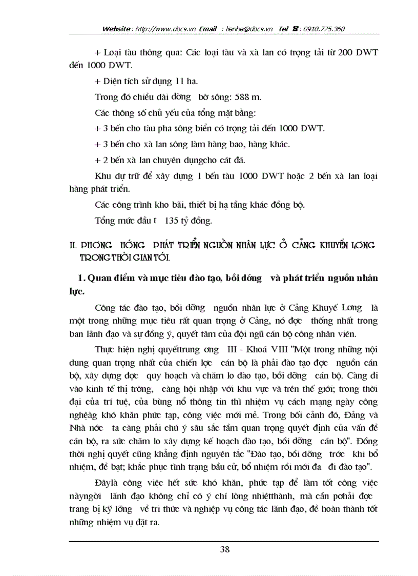 image for page Công tác đào tạo bồi dưỡng và phát triển nguồn nhân lực ở cảng Khuyến Lương