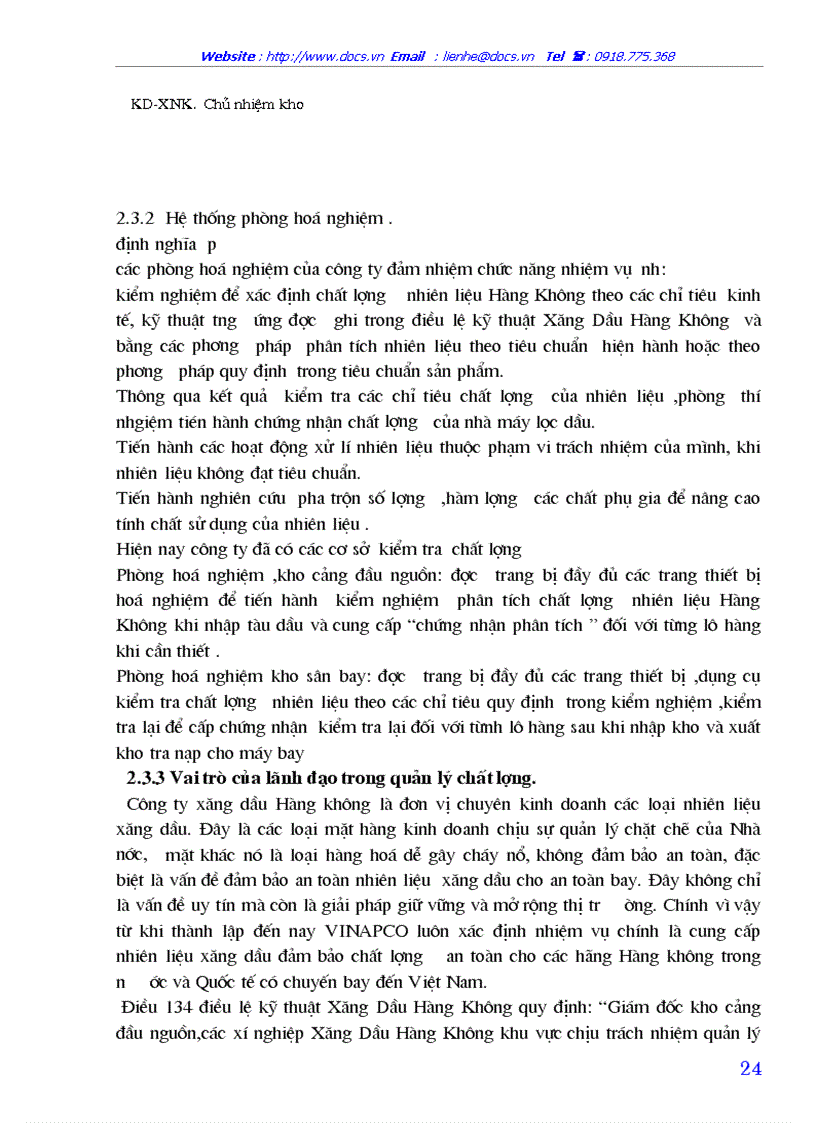 image for page Tạo điều kiện thuận lợi áp dụng thành công hệ thống quản lý chất lượng theo tiêu chuẩnQuốc tế ISO90012000 ở công ty Xăng Dầu Hàng Không