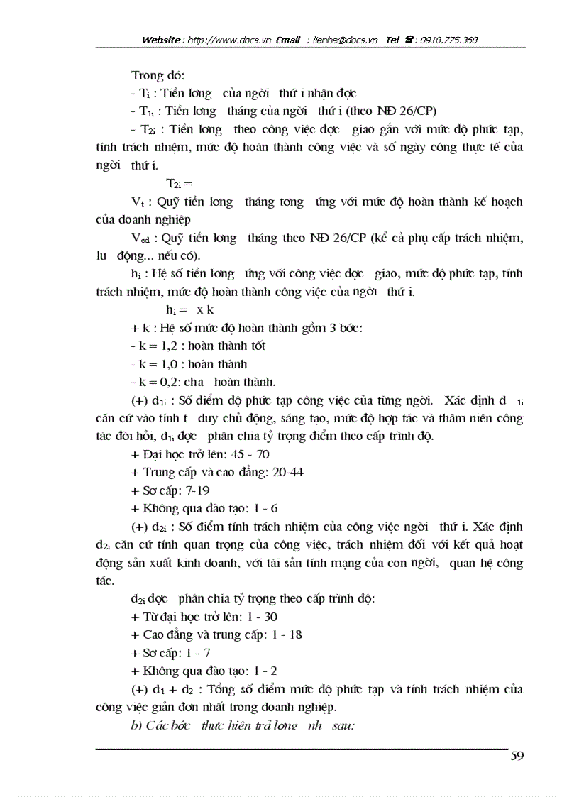 image for page Các hình thức trả lương tại Công ty công trình giao thông III Hà Nội