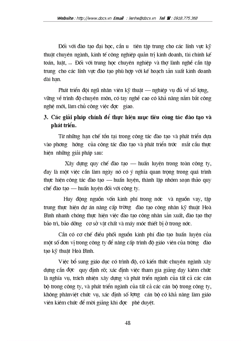 image for page Phương hướng nhằm nâng cao hiệu quả công tácđào tạo và phát triển nguồn nhân lực tại Công ty Sông Đà I