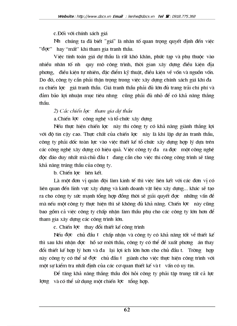 image for page Một số giải pháp chủ yếu góp phần nâng cao khả năng thắng thầu của Công ty xây dựng 319