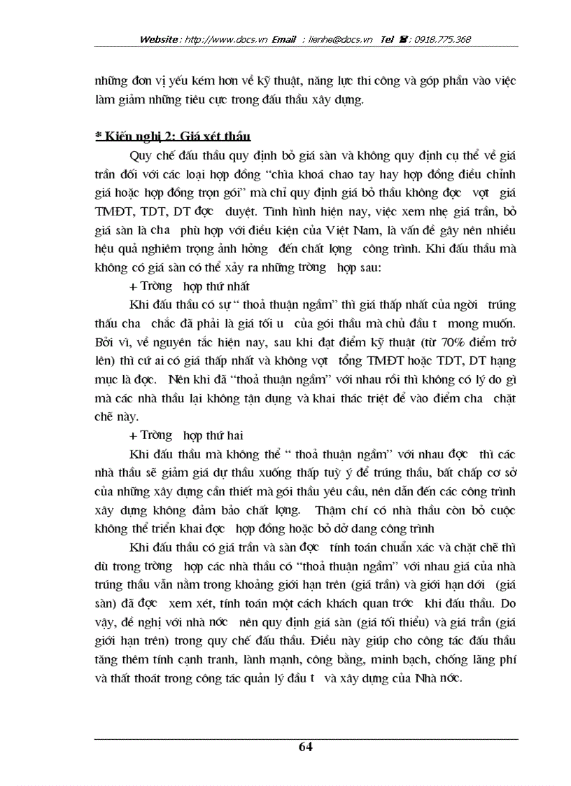 image for page Một số giải pháp chủ yếu góp phần nâng cao khả năng thắng thầu của Công ty xây dựng 319