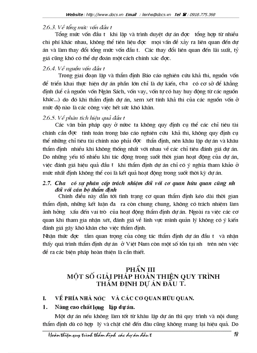 image for page Hoàn thiện quy trình thẩm định dự án đầu tư ở Việt Nam