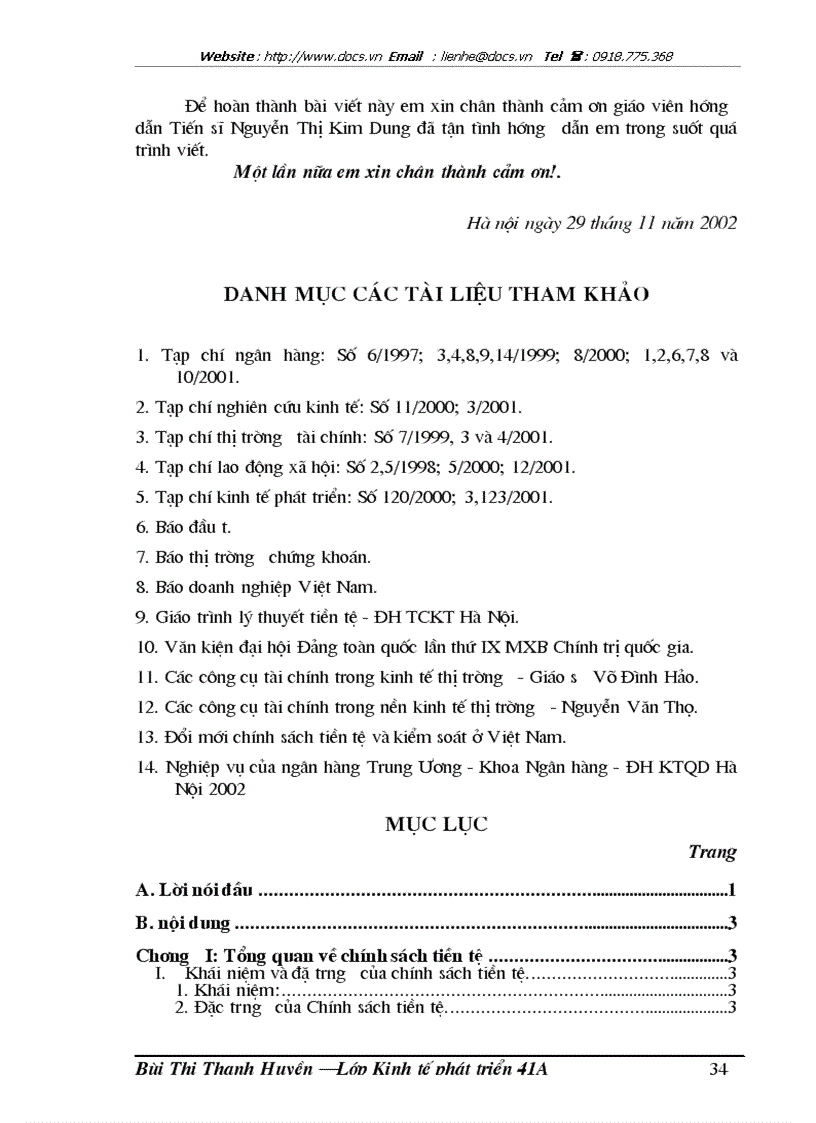 image for page Vai trò của chính sách tiền tệ trong điều điều tiết vĩ mô nền kinh tế Việt Nam thời kỳ 1996 2000