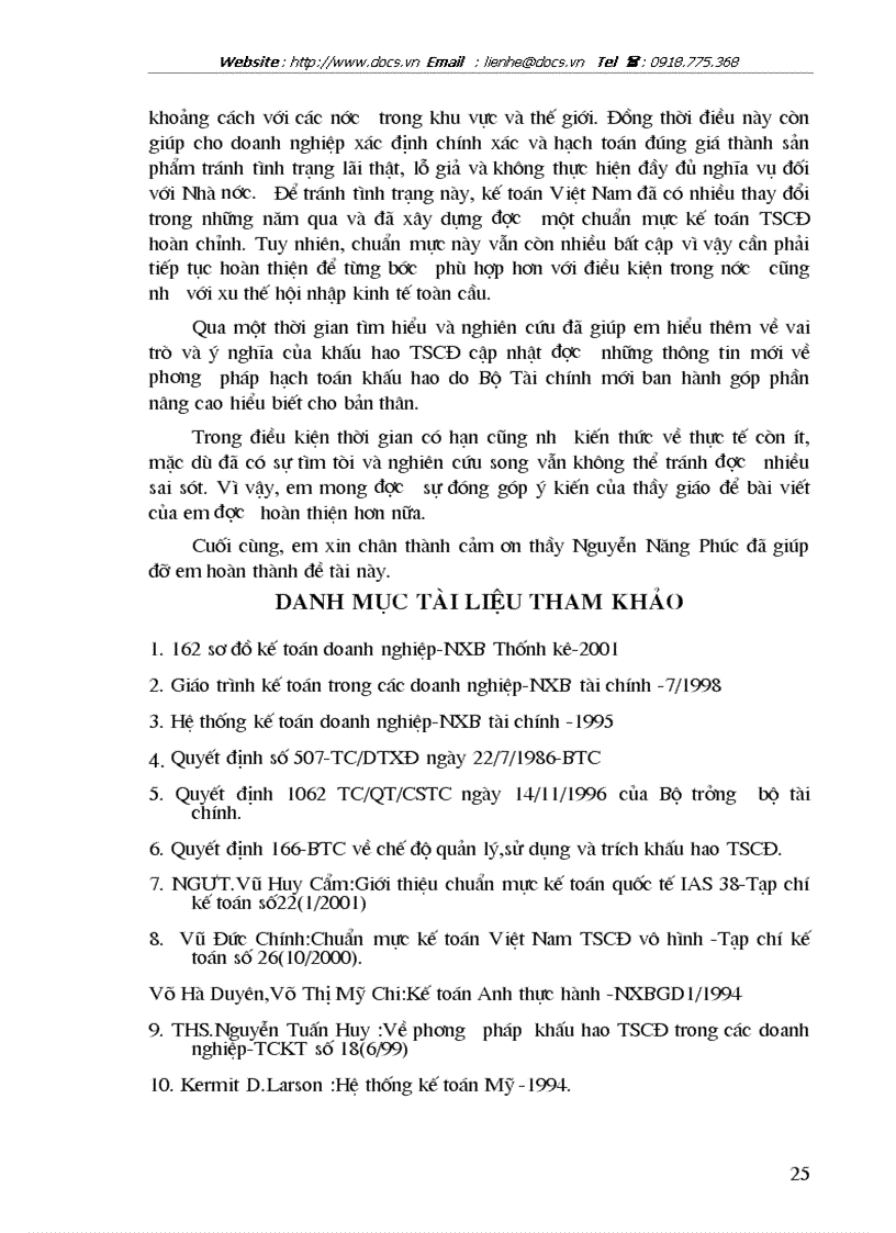 image for page Bàn về cách tính và phương pháp hạch toán khấu hao TSCĐ theo chế độ hiện hành trong các doanh nghiệp hiện nay