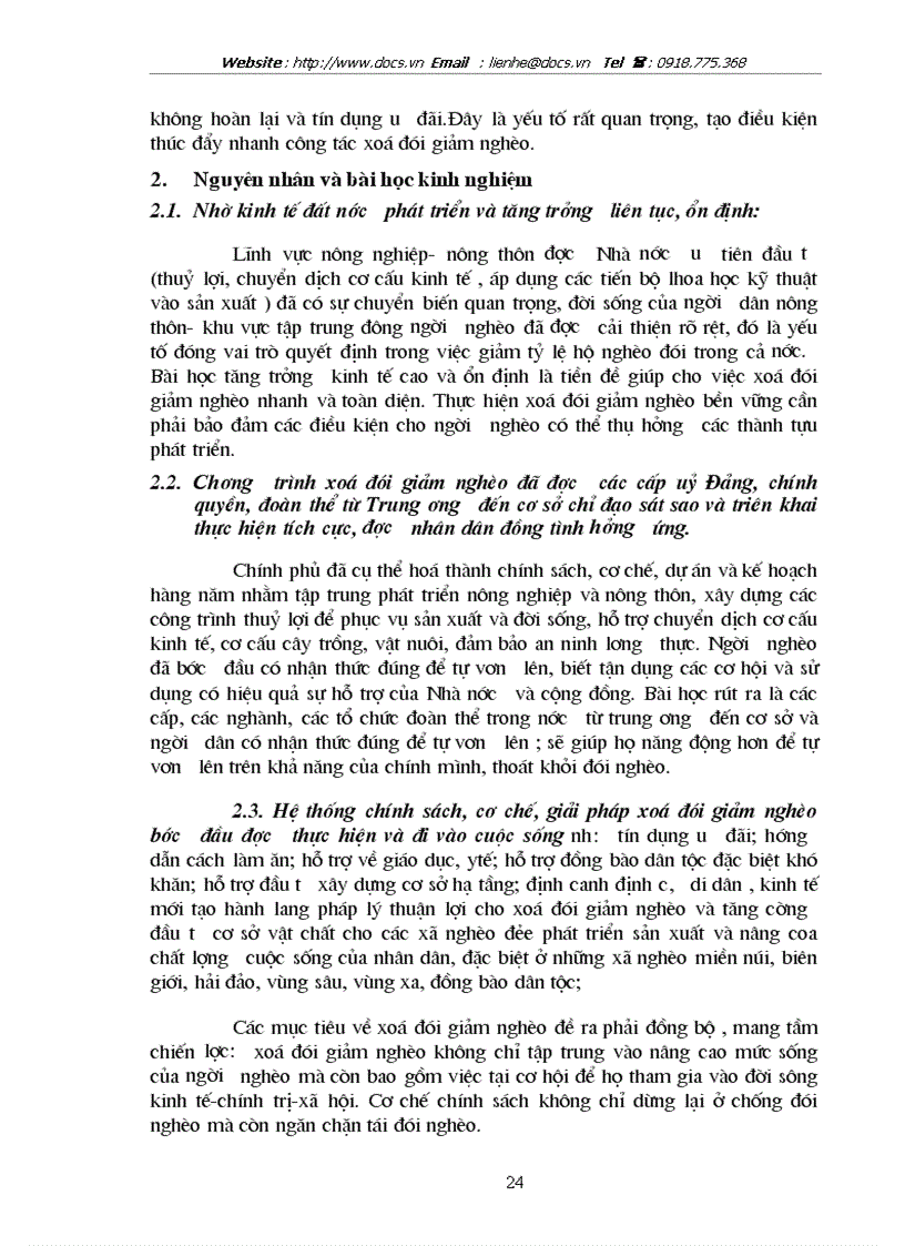 image for page Phương hướng và giải pháp xoá đói giảm nghèo ở Việt Nam giai đoạn 2001 2005