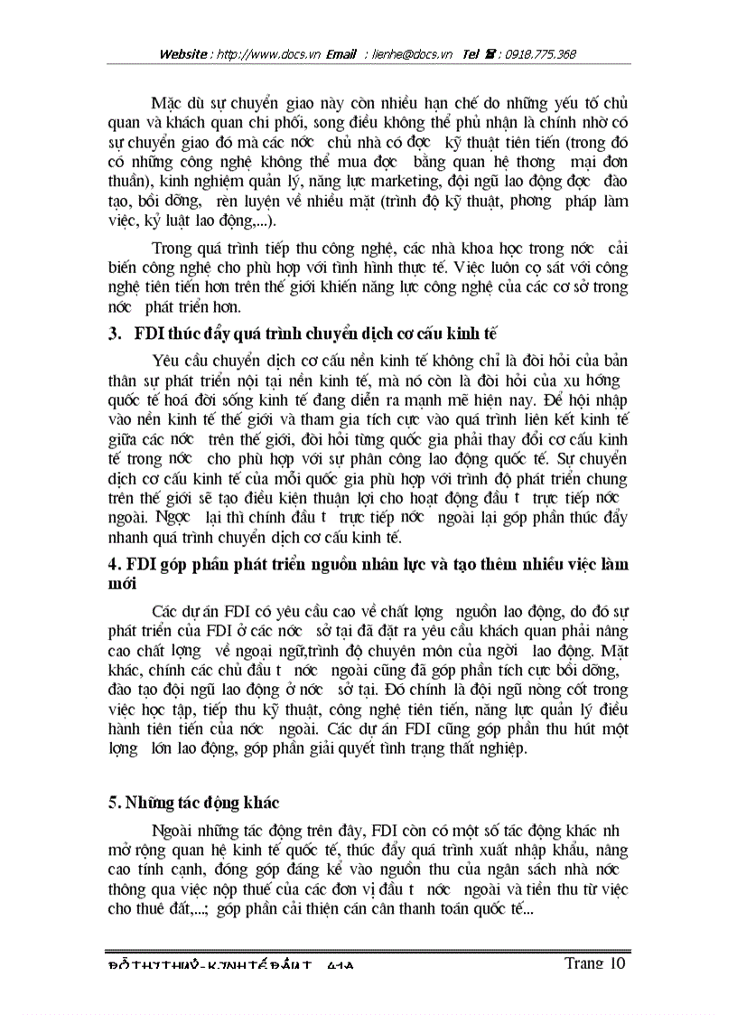 image for page Tình hình đầu tư trực tiếp của Mỹ vào Việt nam Thực trạng và một số giải pháp