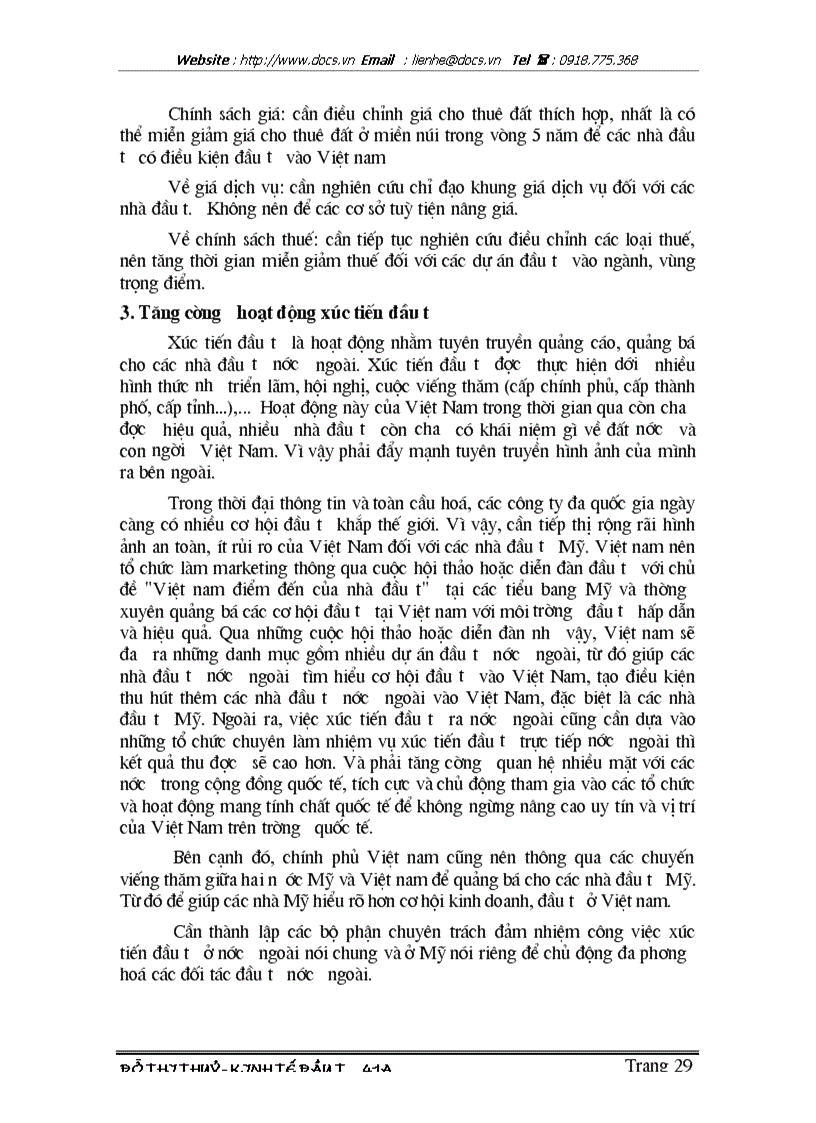 image for page Tình hình đầu tư trực tiếp của Mỹ vào Việt nam Thực trạng và một số giải pháp