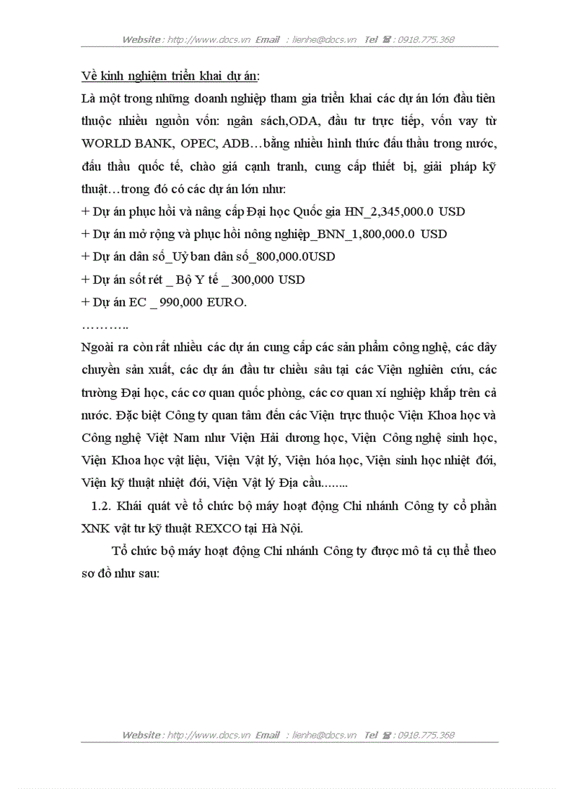 image for page Thực trạng kế toán hàng hoá và tiêu thụ hàng hoá tại Chi nhánh Công ty CP XNK vật tư kỹ thuật REXCO Hà Nội