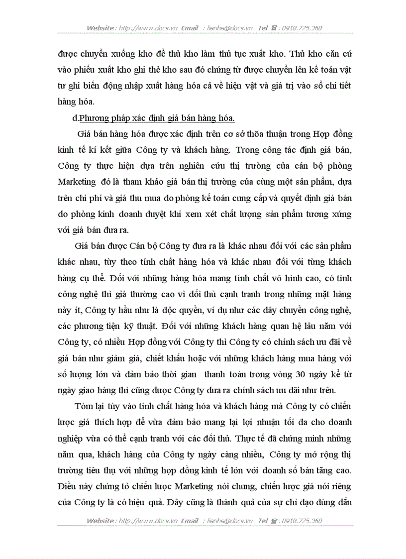 image for page Thực trạng kế toán hàng hoá và tiêu thụ hàng hoá tại Chi nhánh Công ty CP XNK vật tư kỹ thuật REXCO Hà Nội