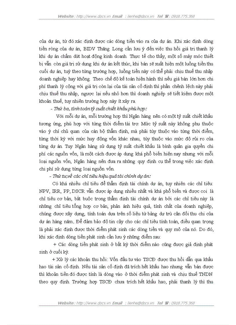 image for page Nâng cao chất lượng thẩm định tài chính dự án đầu tư tại Ngân hàng Đầu tư và Phát triển Việt Nam Chi nhánh Thăng Long