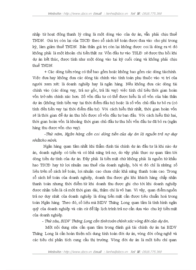 image for page Nâng cao chất lượng thẩm định tài chính dự án đầu tư tại Ngân hàng Đầu tư và Phát triển Việt Nam Chi nhánh Thăng Long
