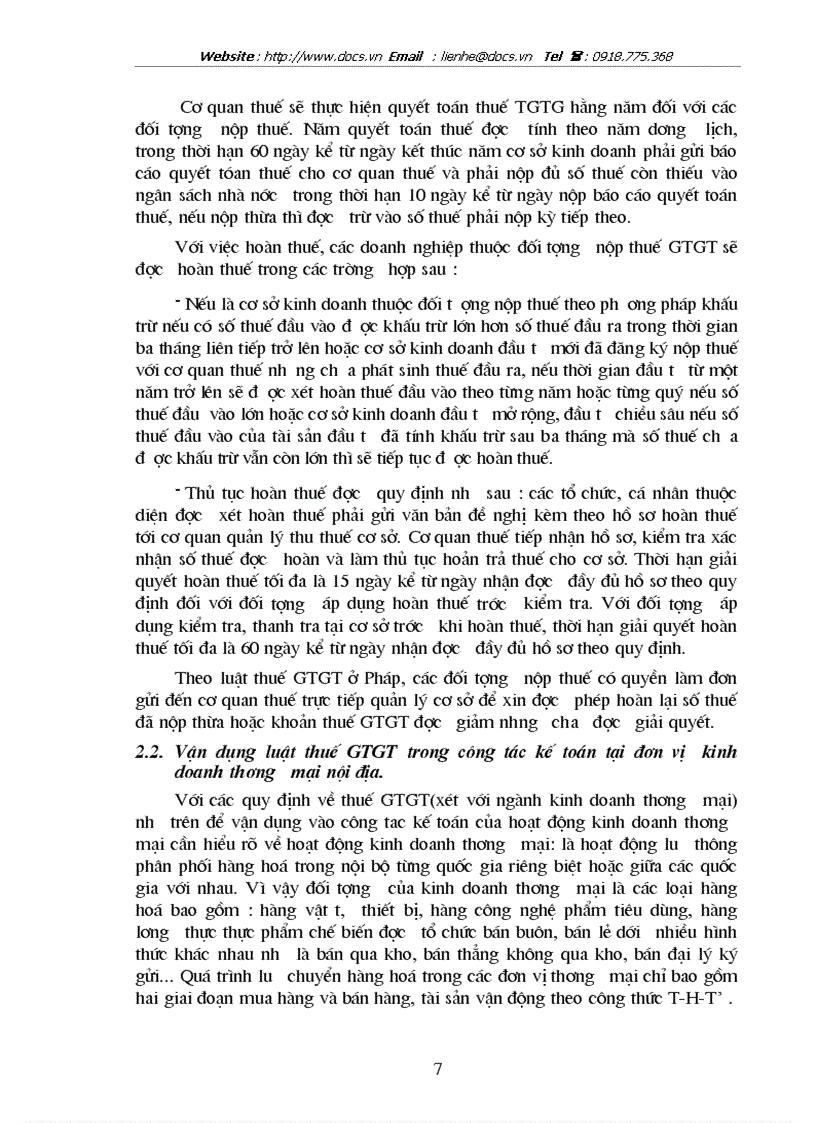image for page Công tác quản lý và kế toán thuế GTGT trong đơn vị kinh doanh thương mại nội địa