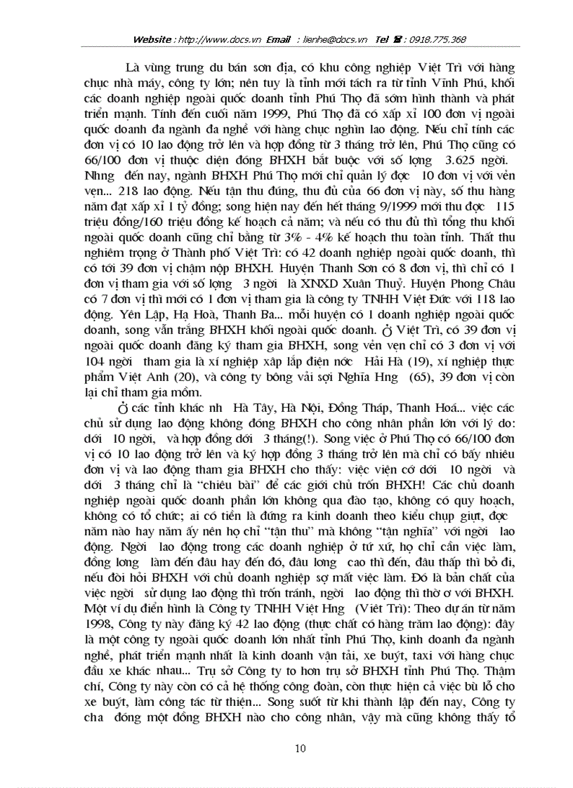 image for page Thực hiện BHXH trong doanh nghiệp Việt Nam Thực trạng và giải pháp