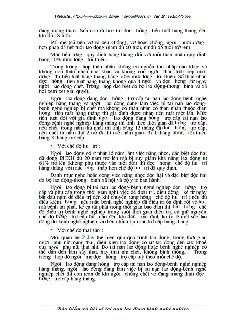 image for page Bảo hiểm xã hội về tai nạn lao động bệnh nghề nghiệp ở Việt nam hiện nay