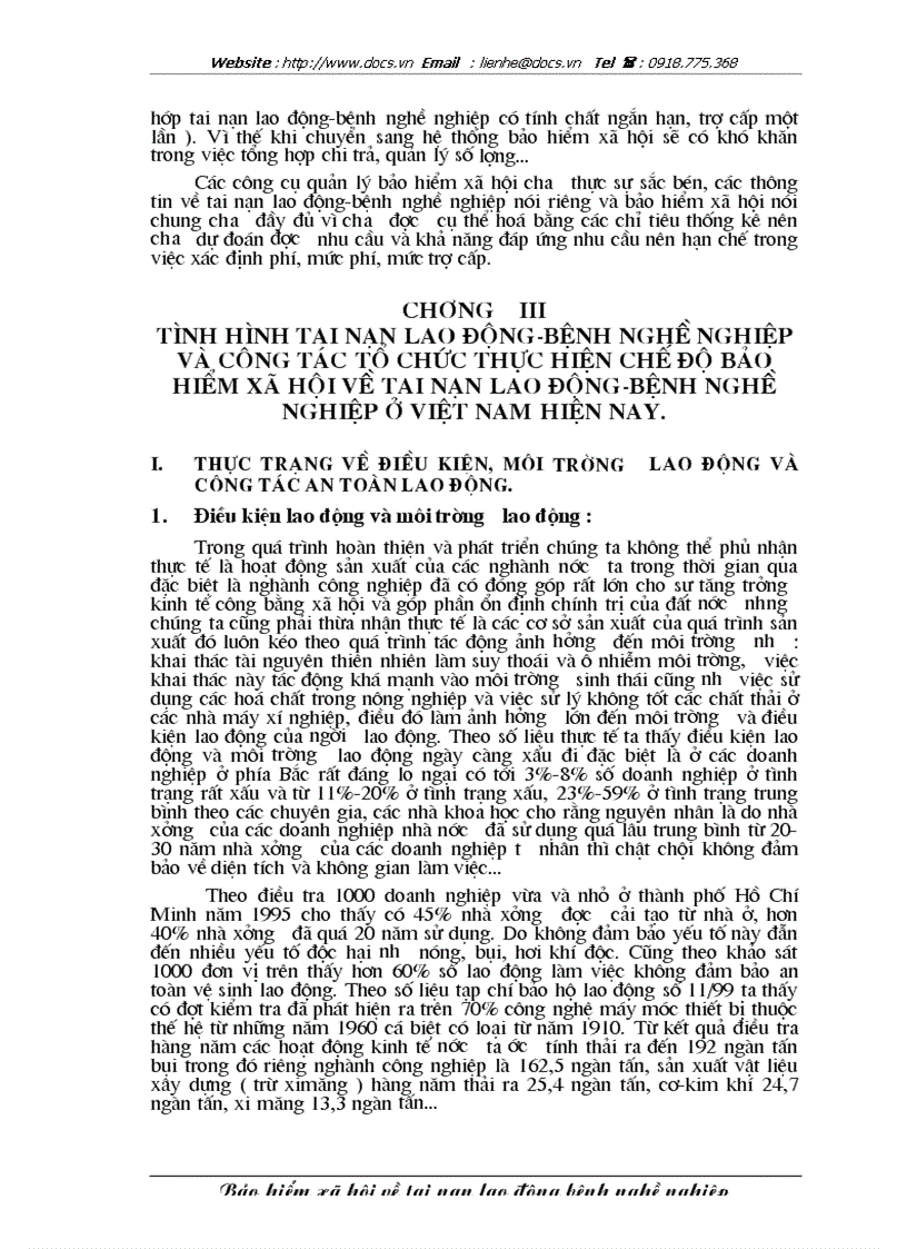 image for page Bảo hiểm xã hội về tai nạn lao động bệnh nghề nghiệp ở Việt nam hiện nay