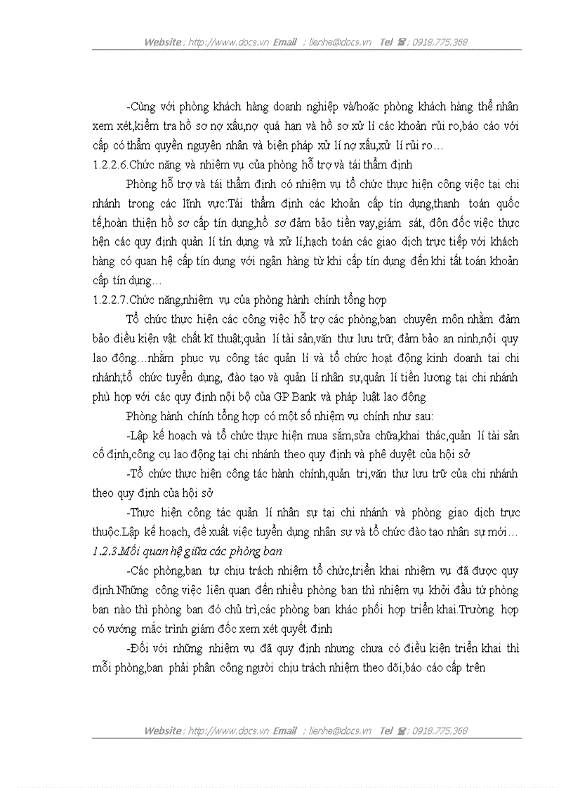 image for page Thực trạng và giải pháp hoàn thiện công tác thẩm định các dự án ngành đồ gỗ tại ngân hàng thương mại cổ phần Dầu khí toàn cầu GP Bank Hải phòng