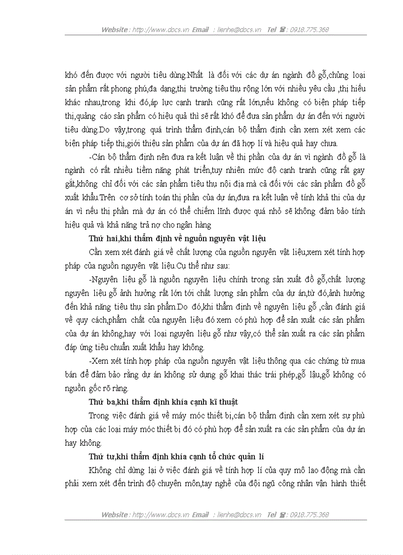 image for page Thực trạng và giải pháp hoàn thiện công tác thẩm định các dự án ngành đồ gỗ tại ngân hàng thương mại cổ phần Dầu khí toàn cầu GP Bank Hải phòng