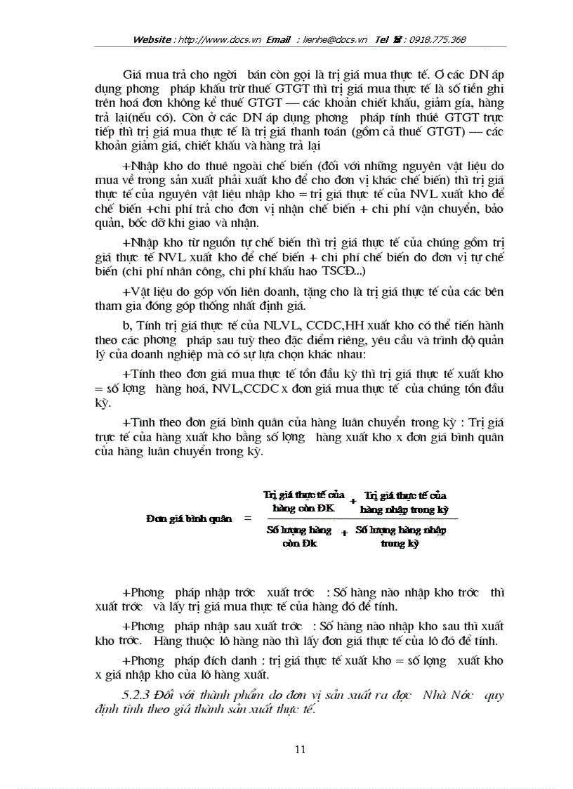 image for page Tính giá thành phẩm sản xuất