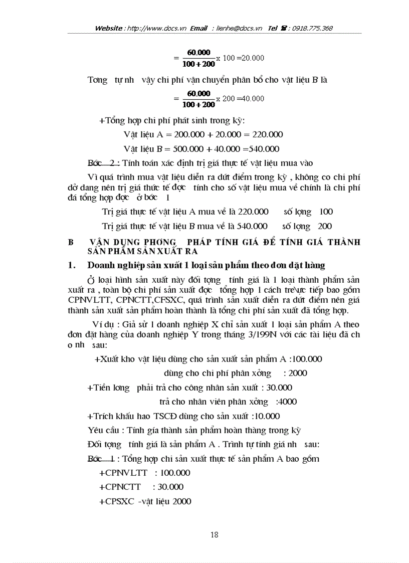 image for page Tính giá thành phẩm sản xuất