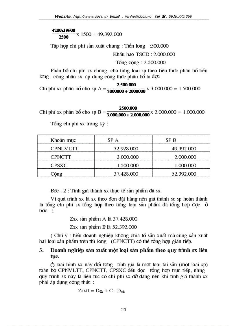 image for page Tính giá thành phẩm sản xuất
