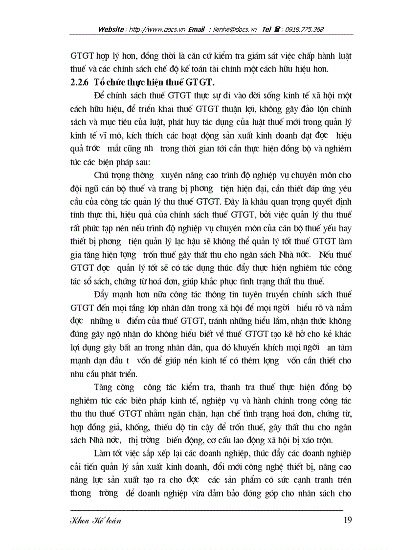 image for page Thuế GTGT những bất cập hiện nay và hướng hoàn thiện trong thời gian tới