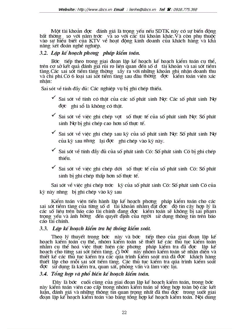 image for page Lập kế hoạch kiểm toán và thiết kế chương trình kiểm toán