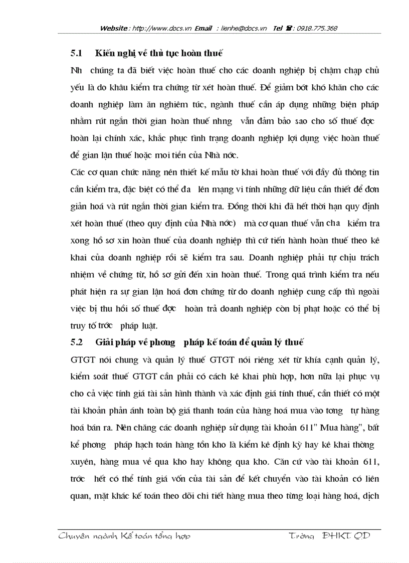 image for page Hoạt động về hoàn thuế GTGT