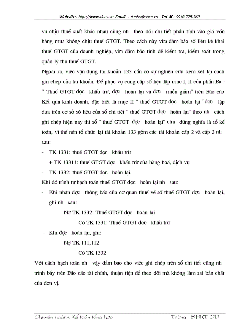 image for page Hoạt động về hoàn thuế GTGT