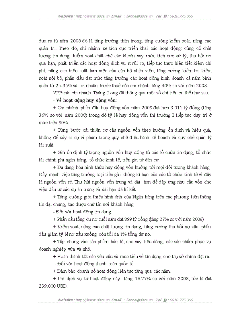 image for page Hoàn thiện công tác thẩm định dự án vay vốn của các doanh nghiệp nhỏ và vừa tại VPBank chi nhánh Thăng Long