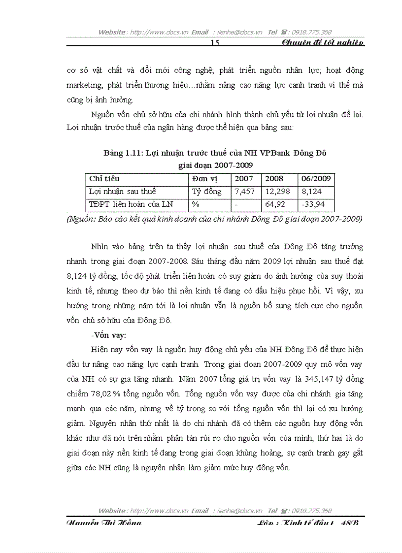 image for page Đầu tư nâng cao năng lực cạnh tranh tại Ngân hàng VPBank chi nhánh Đông Đô Thực trạng và giải pháp