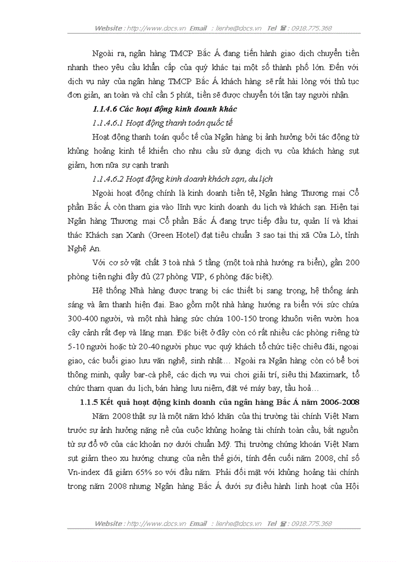 image for page Hoàn thiện công tác quản lý rủi ro cho vay dự án tại ngân hàng thương mại cổ phần Bắc Á