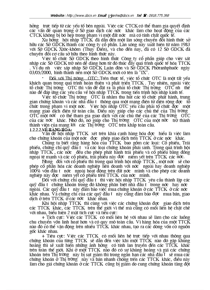 image for page Ưcấu trúc chủ thể hàng hoá dưới tác động của quá trình hội nhập kinh tế