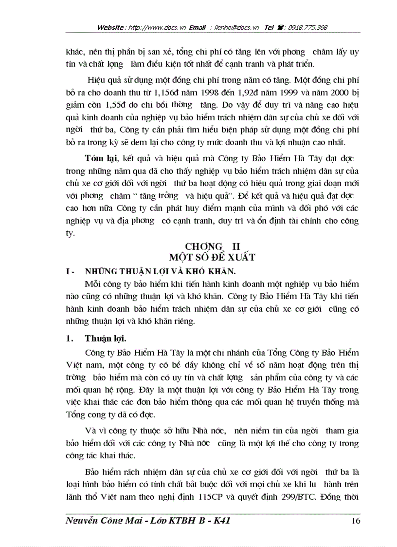 image for page Tình hình triển khai bảo hiểm trách nhiệm dân sự của chủ xe cơ giới đối với người thứ ba tại Công ty Bảo hiểm Hà Tây