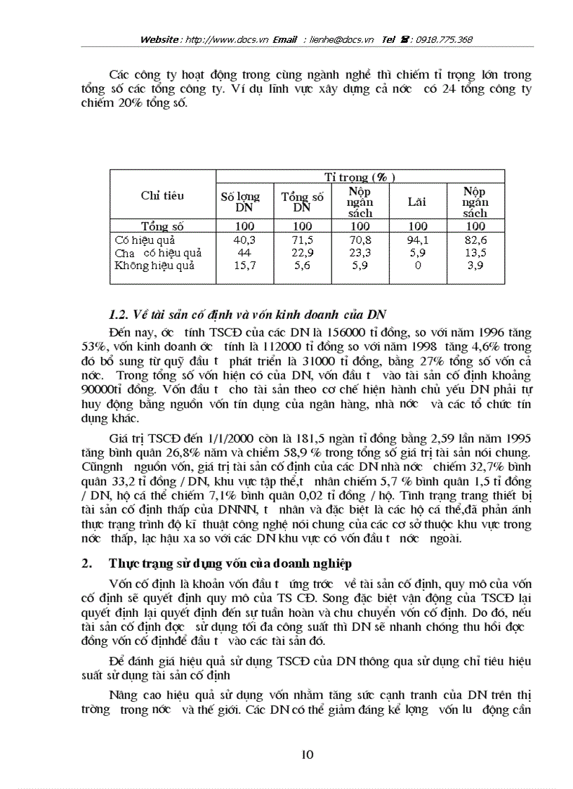image for page Một số giải pháp nâng cao hiệu quả sử dụng vốn trong các doanh nghiệp Nhà nước