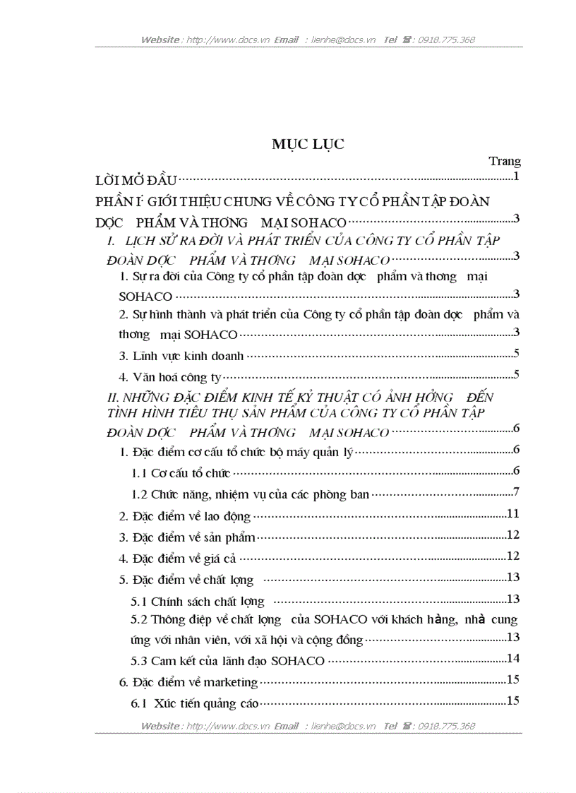 image for page Giải pháp đẩy mạnh tiêu thụ sản phẩm của Công ty cổ phần tập đoàn dược phẩm và thương mại SOHACO