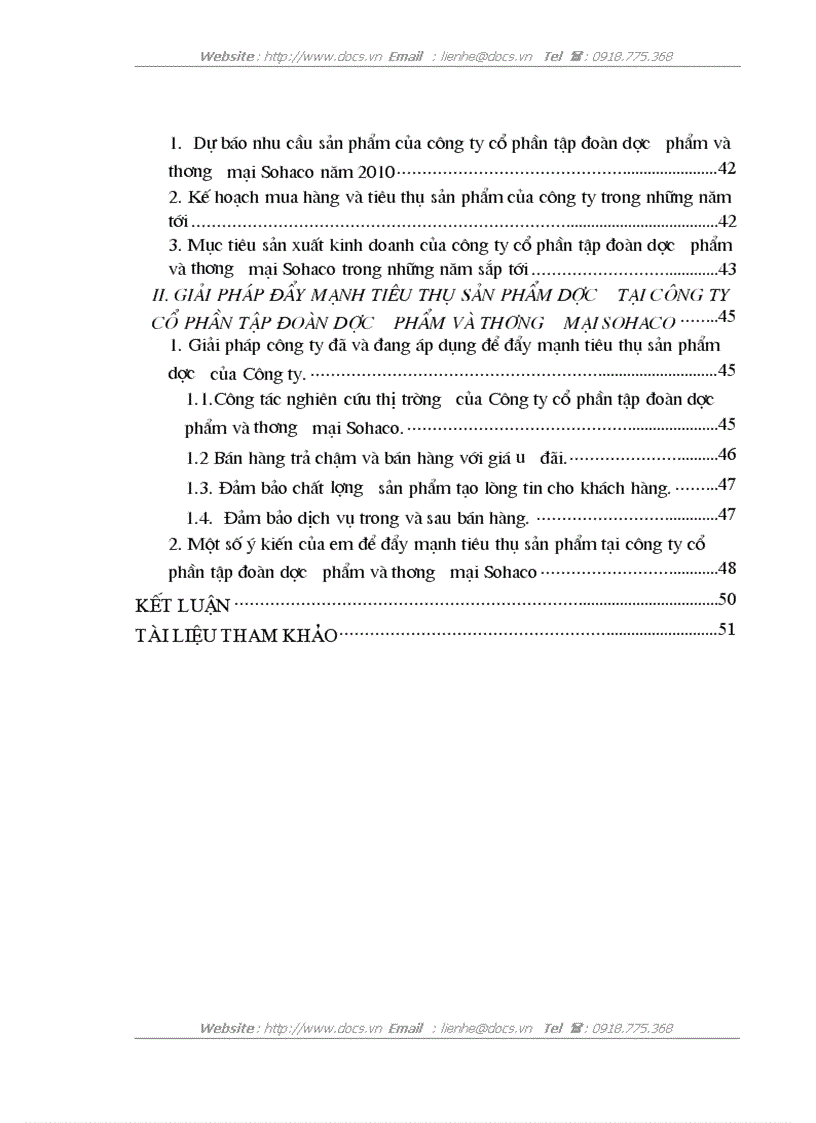 image for page Giải pháp đẩy mạnh tiêu thụ sản phẩm của Công ty cổ phần tập đoàn dược phẩm và thương mại SOHACO